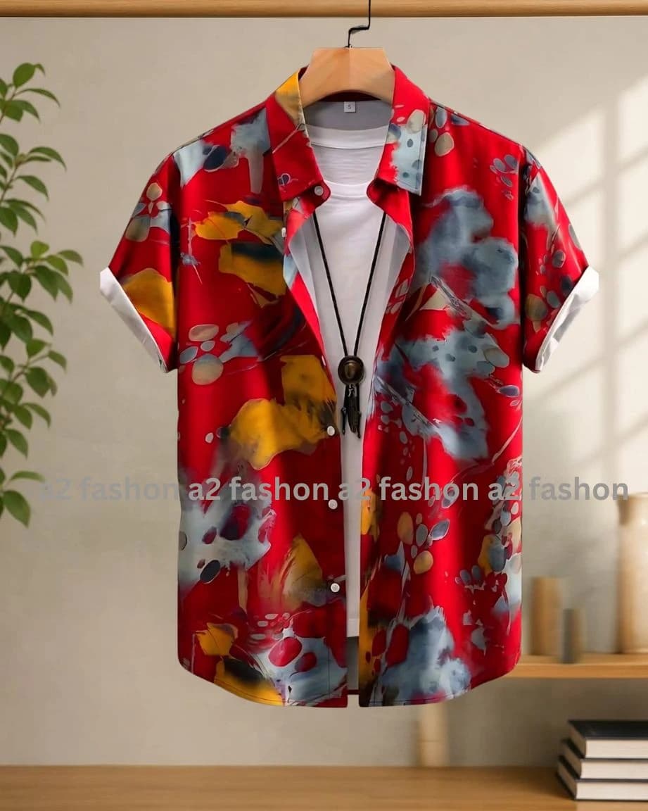 CHINA HALF SHIRT D3-25-R