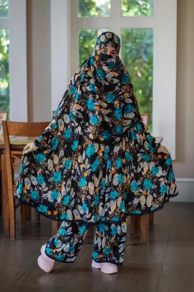 Plazo Khimar Set